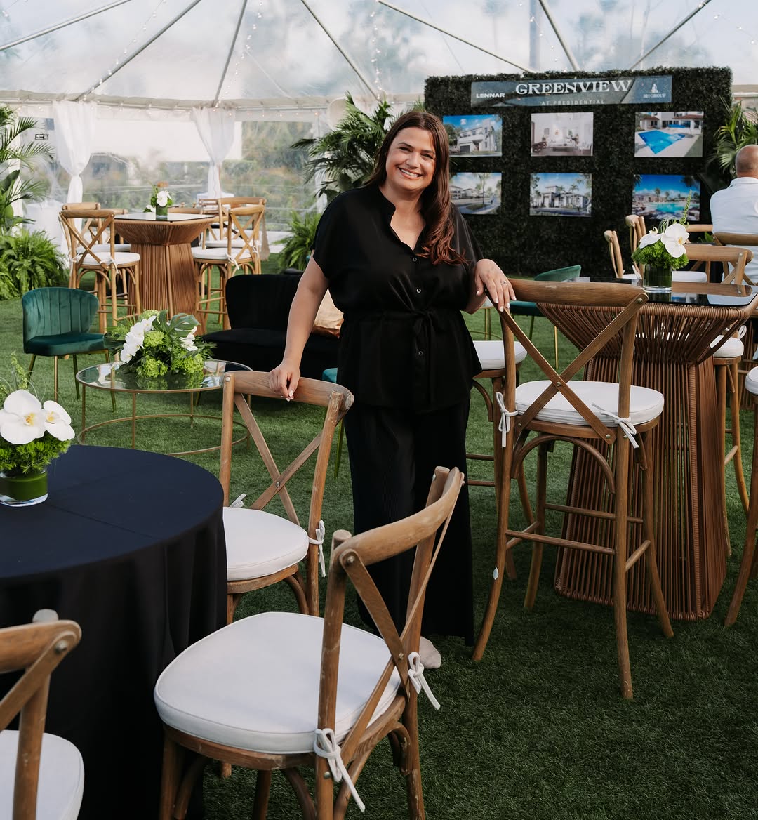 Erika de la Portilla, founder of Miami Party Rental and Decor